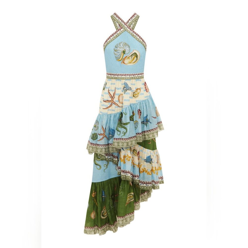 ALEMAIS Bath House Midi Dress